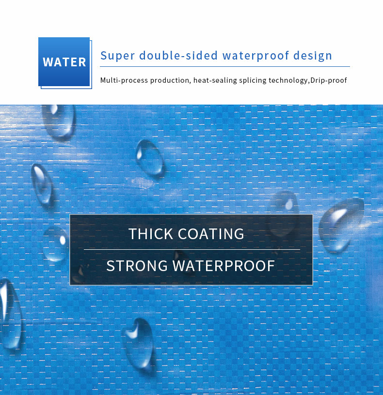 Die Leistung und Anwendung von wasserdichter Plane